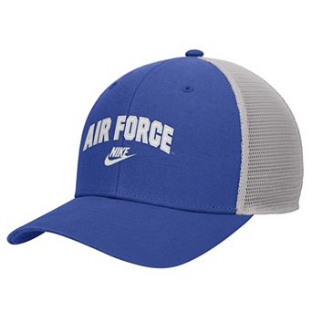 Men's Nike Royal Air Force Falcons Vintage Arch Rise Performance Trucker Adjustable Hat