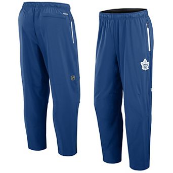 Men's Fanatics Blue Toronto Maple Leafs Authentic Pro Rink Coaches Pants