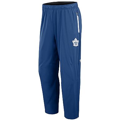 Men's Fanatics Blue Toronto Maple Leafs Authentic Pro Rink Coaches Pants