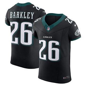 Men's Nike Saquon Barkley Black Philadelphia Eagles Alternate Vapor F.U.S.E. Elite Jersey