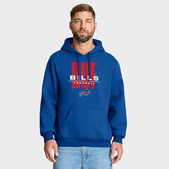 Men's Fanatics Royal Buffalo Bills Right Tackle Legacy Pullover Hoodie