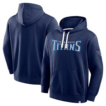 Men's Fanatics Navy Tennessee Titans New Horizons Heritage Pullover Hoodie