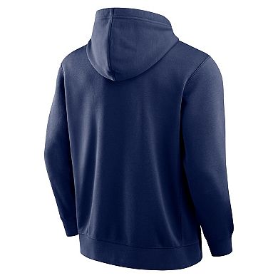 Men's Fanatics Navy Tennessee Titans New Horizons Heritage Pullover Hoodie