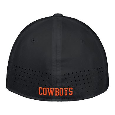 Men's Nike Black Oklahoma State Cowboys 2025 On-Field Performance Flex Hat