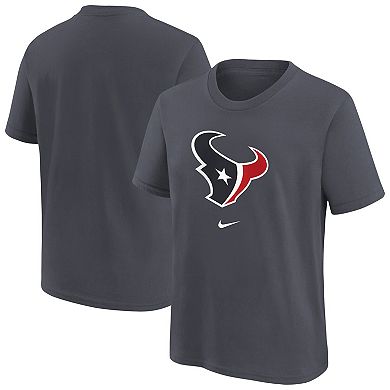 Youth Nike Anthracite Houston Texans Primary Logo Legend T-Shirt