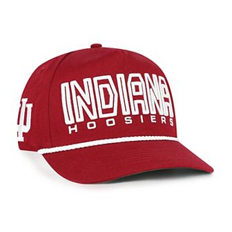 Youth '47 Crimson Indiana Hoosiers Byline Hitch Adjustable Hat