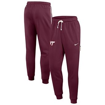 Men's Nike Maroon Virginia Tech Hokies 2025 Sideline Performance Taper Pants