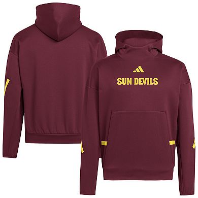 Men's adidas Maroon Arizona State Sun Devils Z.N.E. Pullover Hoodie