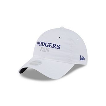 Women's New Era White Los Angeles Dodgers Team Fan 9TWENTY Adjustable Hat