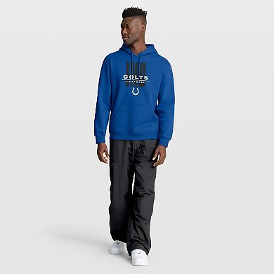 Men's Fanatics Royal Indianapolis Colts Right Tackle Legacy Pullover Hoodie