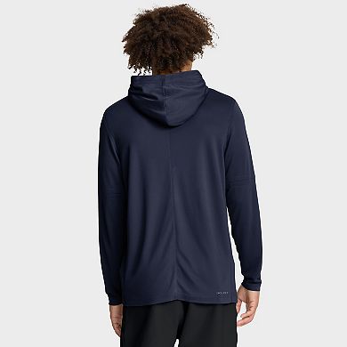 Men's Nike Navy Arizona Wildcats 2025 Sideline Dri-FIT Long Sleeve Hoodie T-Shirt