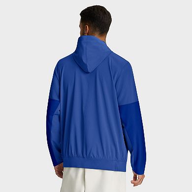 Men's Nike Royal Duke Blue Devils Anorak Half-Zip Hoodie Jacket
