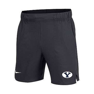Men's Nike Anthracite BYU Cougars Performance Victory Shorts