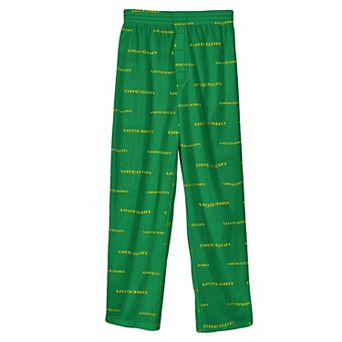 Youth Outerstuff Green Oregon Ducks All-Over Team Logo Pants