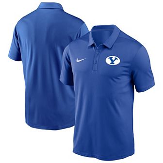 Men's Nike Royal BYU Cougars Victory Solid Performance Polo