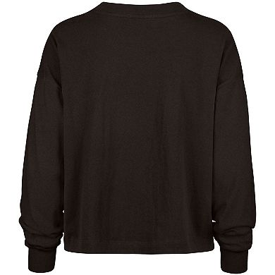 Women's '47 Brown Cleveland Browns Muse Sydney Long Sleeve T-Shirt