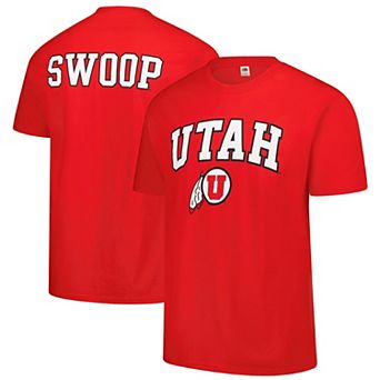 Men's Red Utah Utes Basic Mascot T-Shirt