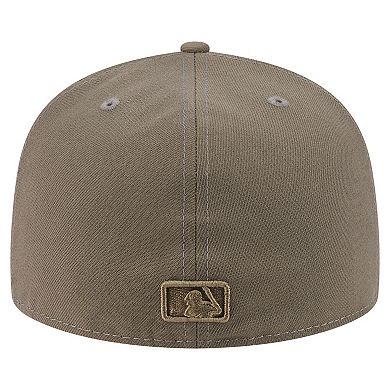 Men's New Era Olive Baltimore Orioles Color Pack A-Frame 59FIFTY Fitted Hat