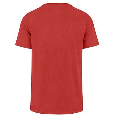 Men's '47 Red Tampa Bay Buccaneers Stripe Splash Franklin Throwback T-Shirt