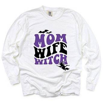 Simply Sage Market Mom Witch Wife Colorful Garment Dyed Long Sleeve