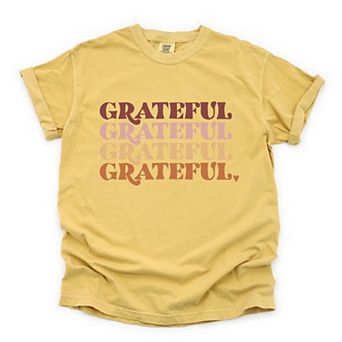 Simply Sage Market Grateful Stacked Garment Dyed Tee