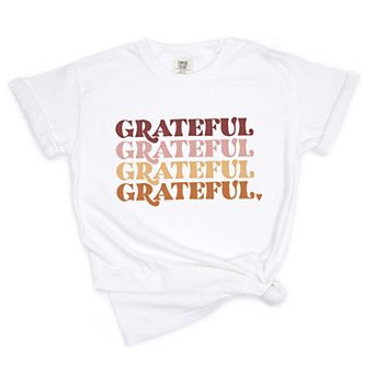 Simply Sage Market Grateful Stacked Garment Dyed Tee