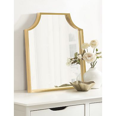 Travis Scalloped Arch Framed Wall Mirror