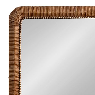 Rahfy Beaded Rectangle Framed Mirror