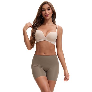 Women's Slip Shorts for Under Dresses Seamless High Waist Tummy Control Hip Lifter Thigh Slimmers
