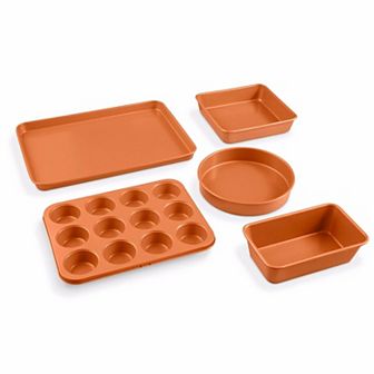 Gotham Steel 5 pc Ti-Ceramic Nonstick Bakeware Set