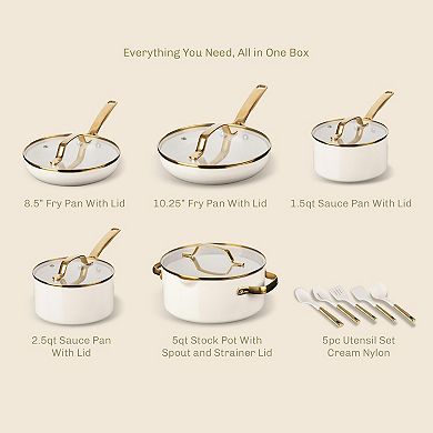 Gotham Steel Modern Collection 15-pc. Ceramic Nonstick Cookware Set