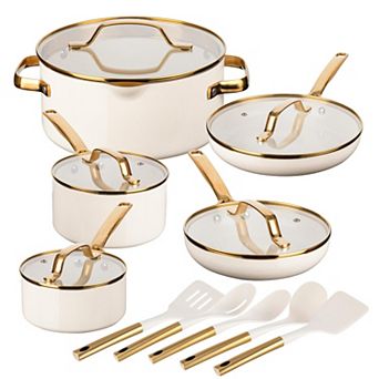 Gotham Steel Modern Collection 15 pc Ceramic Nonstick Cookware Set