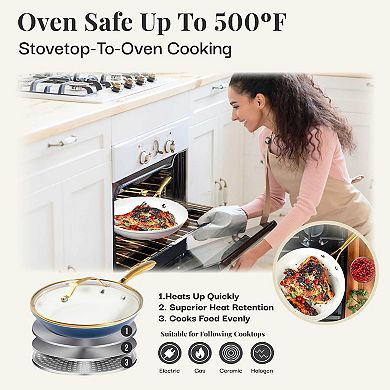 Gotham Steel Natural Collection 11-in. Ceramic Ultra Performance Nonstick Frying Pan