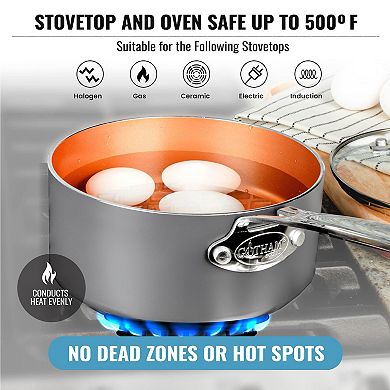 Gotham Steel 13-pc. Hard Anodized Aluminum Nonstick Cookware & Bakeware Set