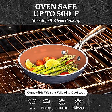 Gotham Steel 15-pc. Nonstick Cookware Set with Utensils