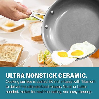 Gotham Steel 8-pc. Nonstick Cookware Set