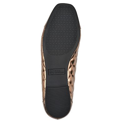 White Mountain Bocah Women's Ballet Flats Slip-On Round Toe Flats