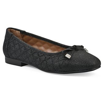 White Mountain Bocah Women's Ballet Flats Slip-On Round Toe Flats