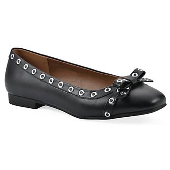 White Mountain Bodhi Women's Ballet Flats Slip-On Round Toe Flats
