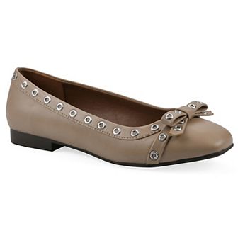White Mountain Bodhi Women's Ballet Flats Slip-On Round Toe Flats