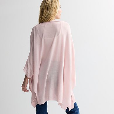 Women's Nine West Open Stitch Knit Ruana