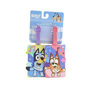 Jacmel Disney's Bluey 2-Pc. Luggage Tag Set