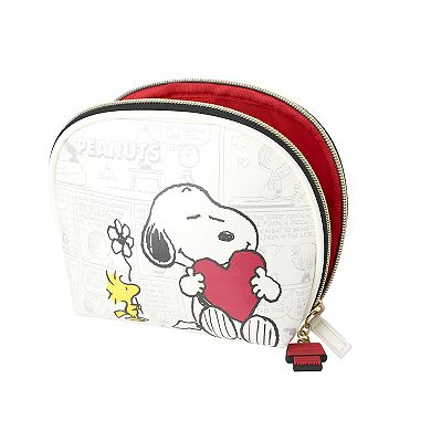 Peanuts Snoopy & Woodstock Large Dome Handbag
