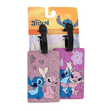Disney's Stitch & Angel 2-pc. Luggage Tag Set