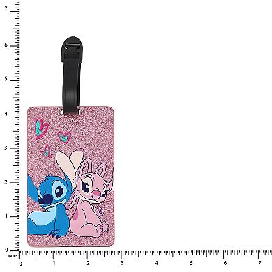 Disney's Stitch & Angel 2-pc. Luggage Tag Set