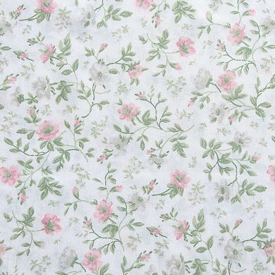Laura Ashley Floral Ribbon Sheet Set