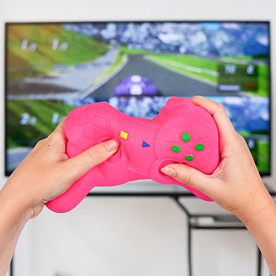 Sunny Days Entertainment Large Squishy Stress Game Controller Toy - Styles May Vary
