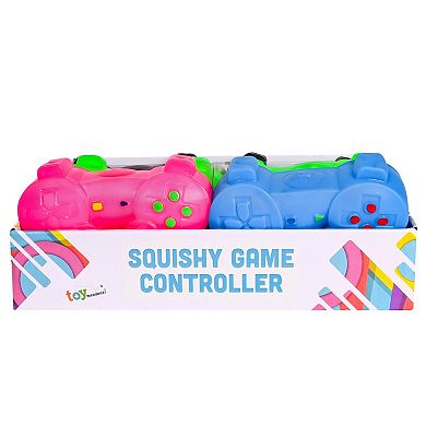 Sunny Days Entertainment Large Squishy Stress Game Controller Toy - Styles May Vary