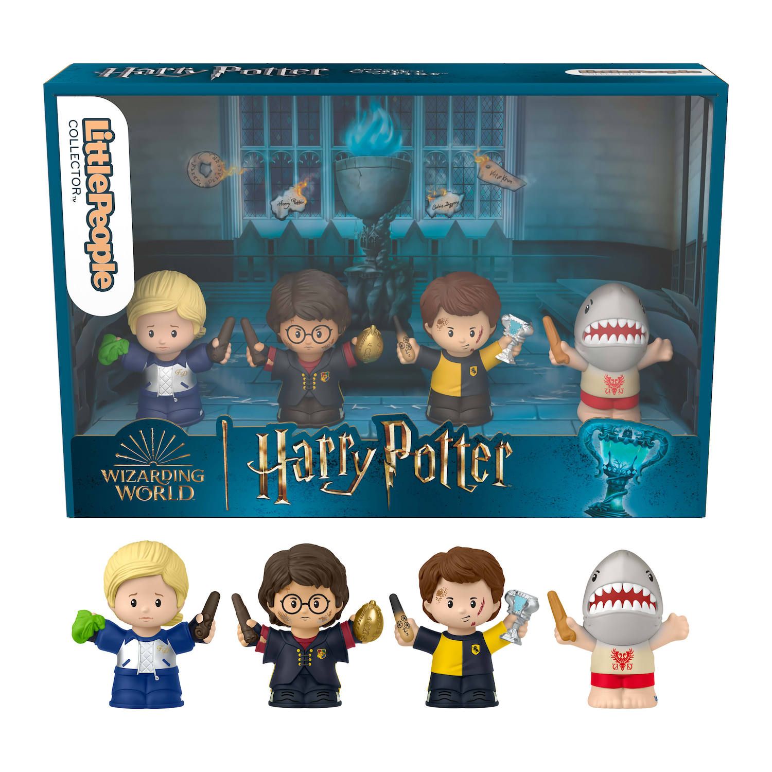 Детские фигурки Little People Collector Harry Potter 4 pc Goblet of Fire Action Figure Set