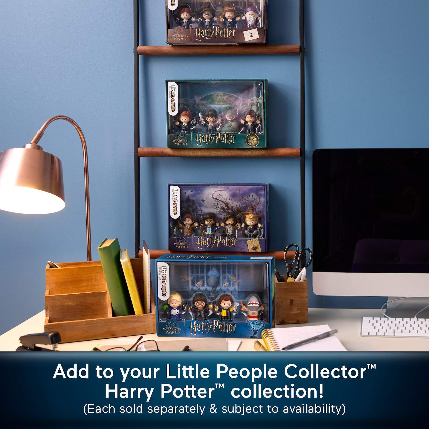 Детские фигурки Little People Collector Harry Potter 4 pc Goblet of Fire Action Figure Set — фото 3